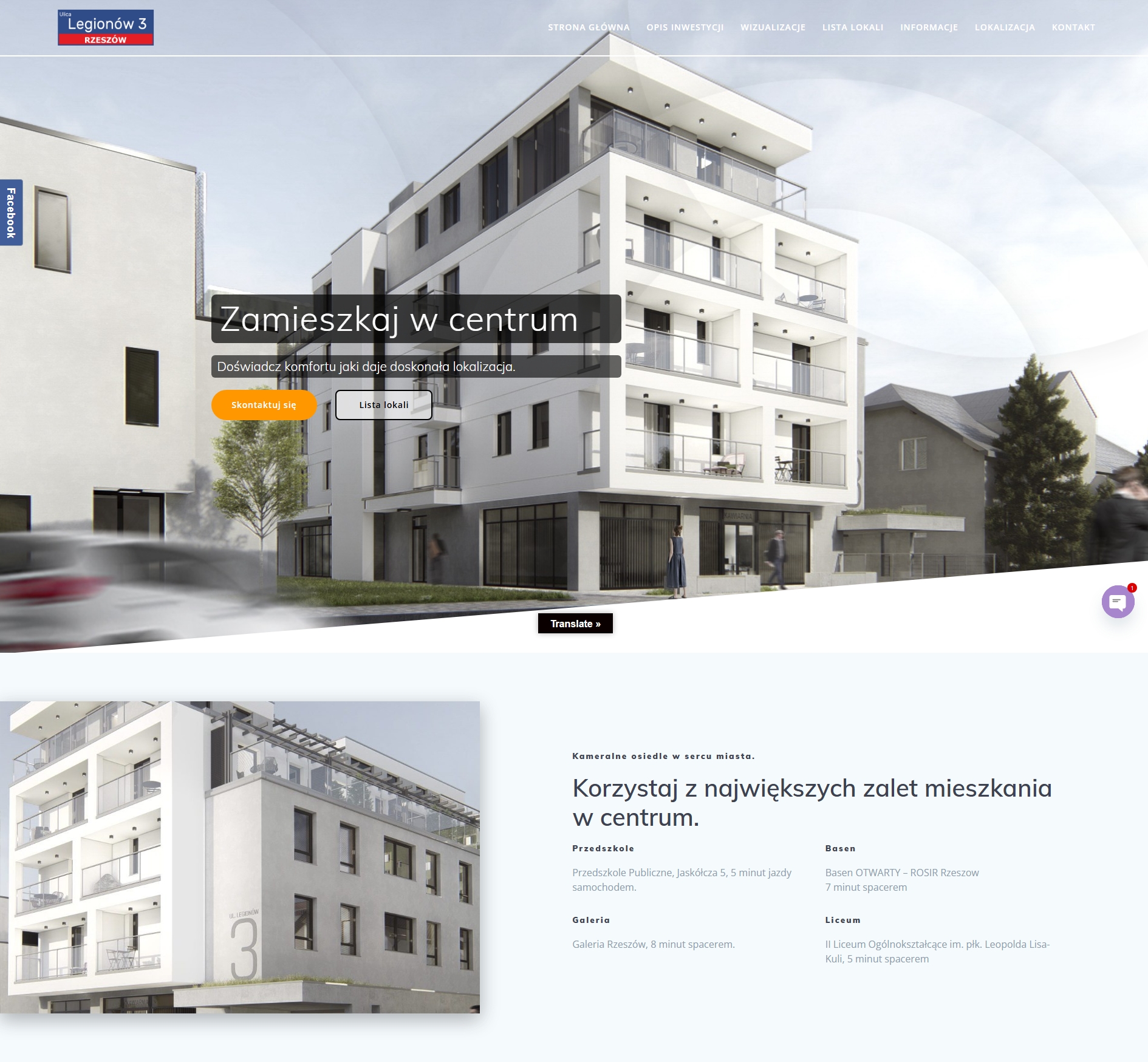 Rzeszów, ul Legionów 3